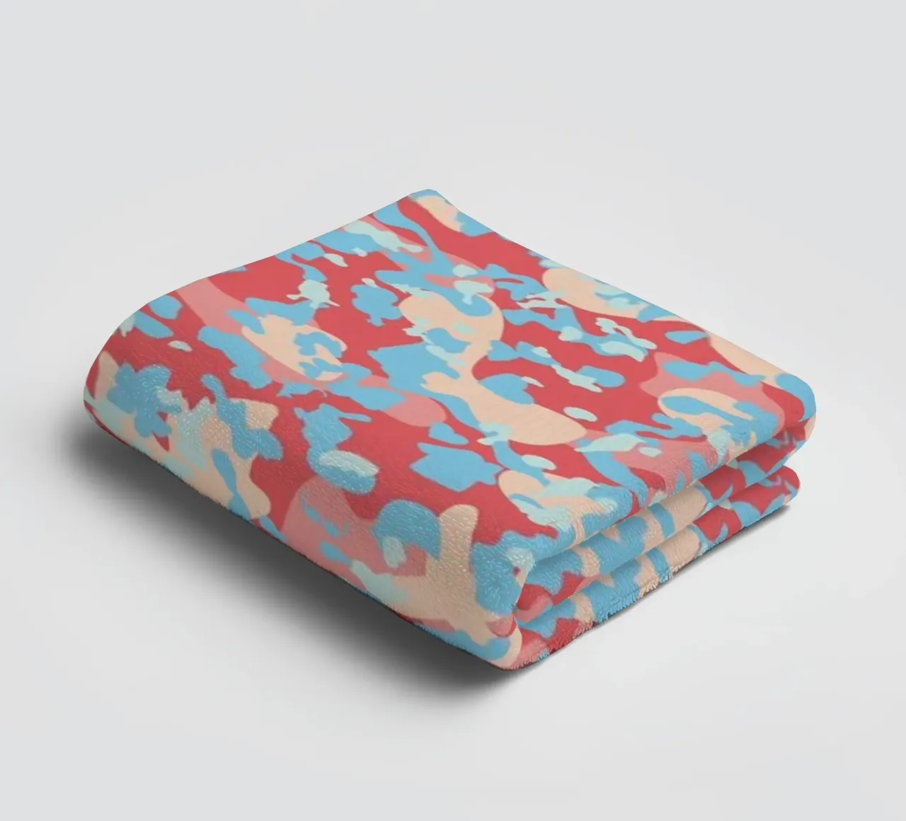 UN/HIDE - Camo Ahmar towel by Arthelps gGmbH