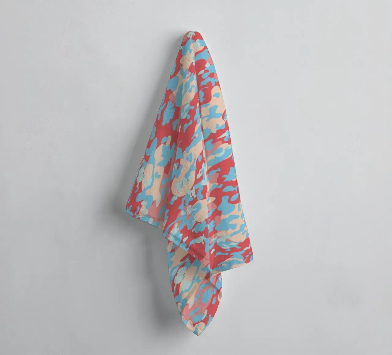 UN/HIDE - Camo Ahmar asciugamano da bagno da Arthelps gGmbH