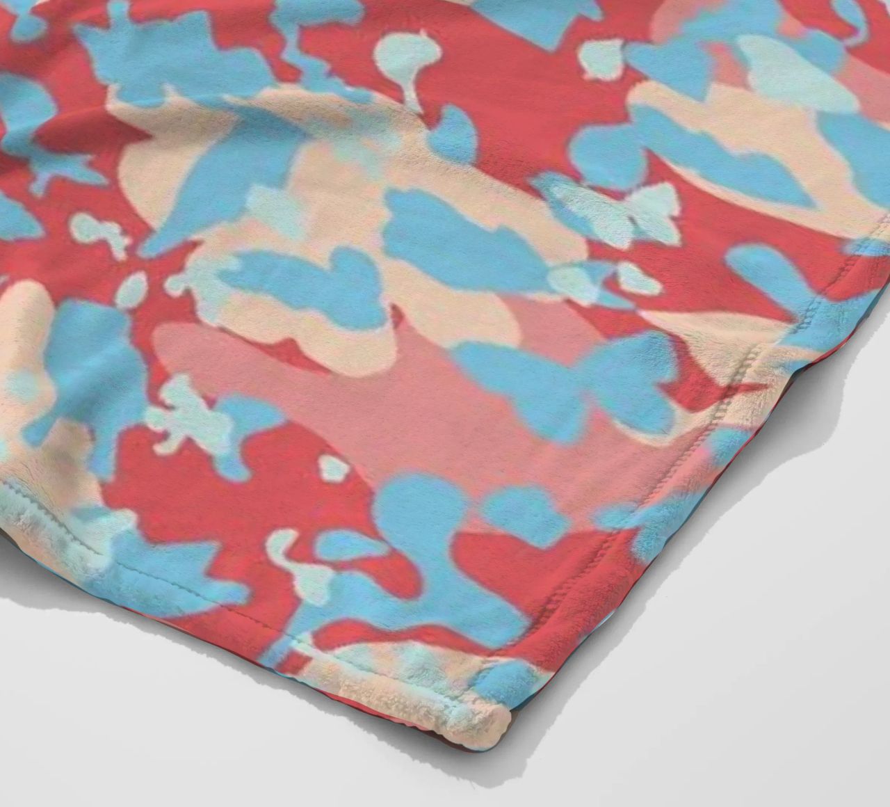 UN/HIDE - Camo Ahmar coperta in pile da Arthelps gGmbH
