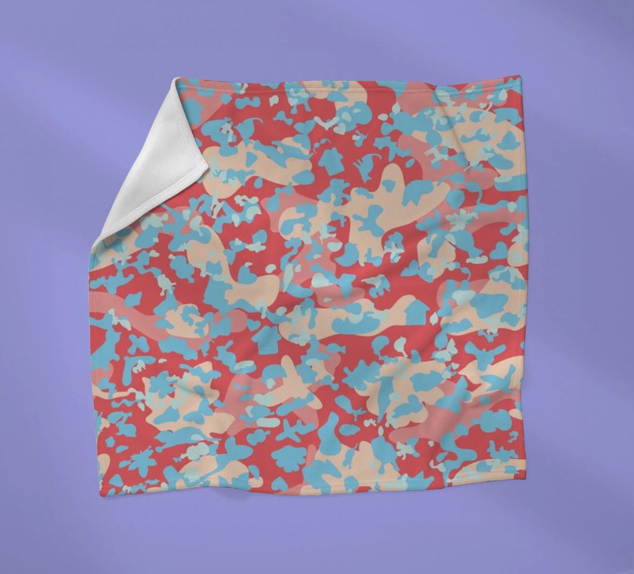 UN/HIDE - Camo Ahmar coperta in pile da Arthelps gGmbH