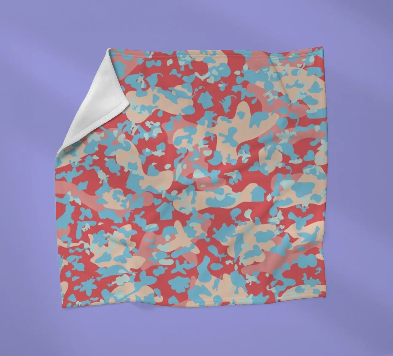UN/HIDE - Camo Ahmar coperta in pile da Arthelps gGmbH