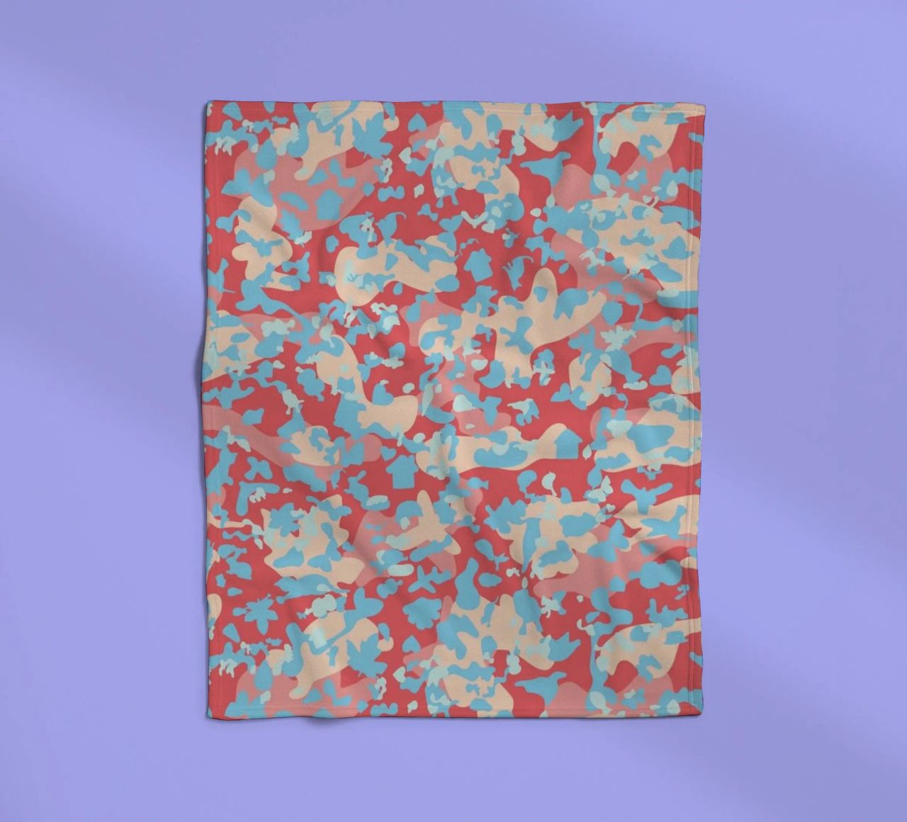 UN/HIDE - Camo Ahmar coperta in pile da Arthelps gGmbH