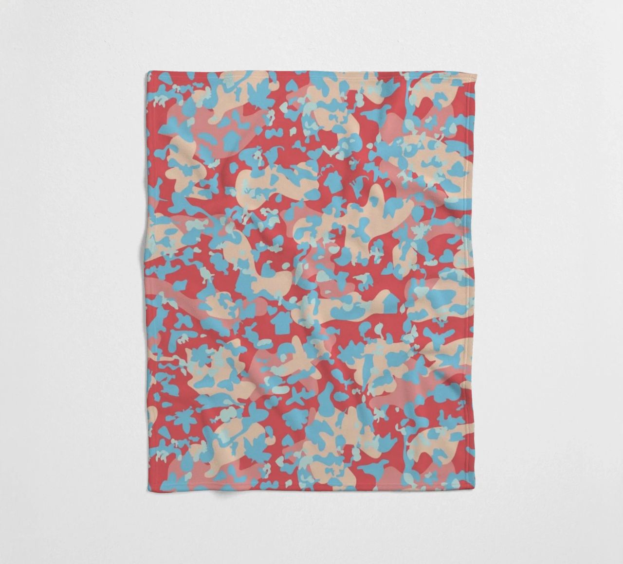 UN/HIDE - Camo Ahmar coperta in pile da Arthelps gGmbH