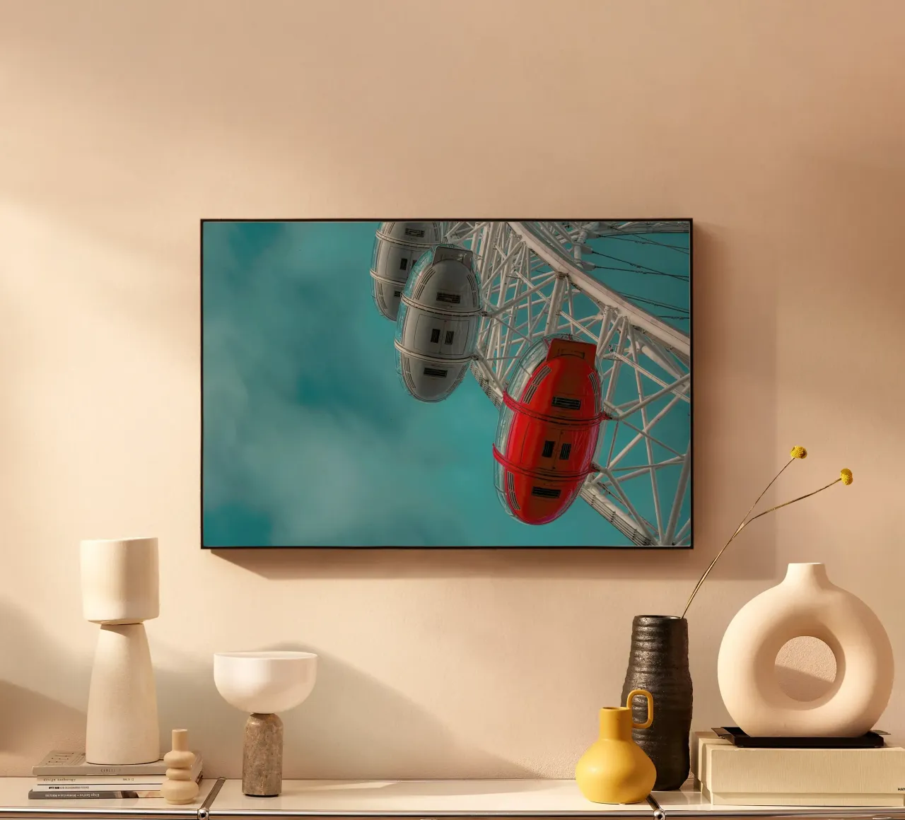 London Eye plexiglass da Michael Belhadi