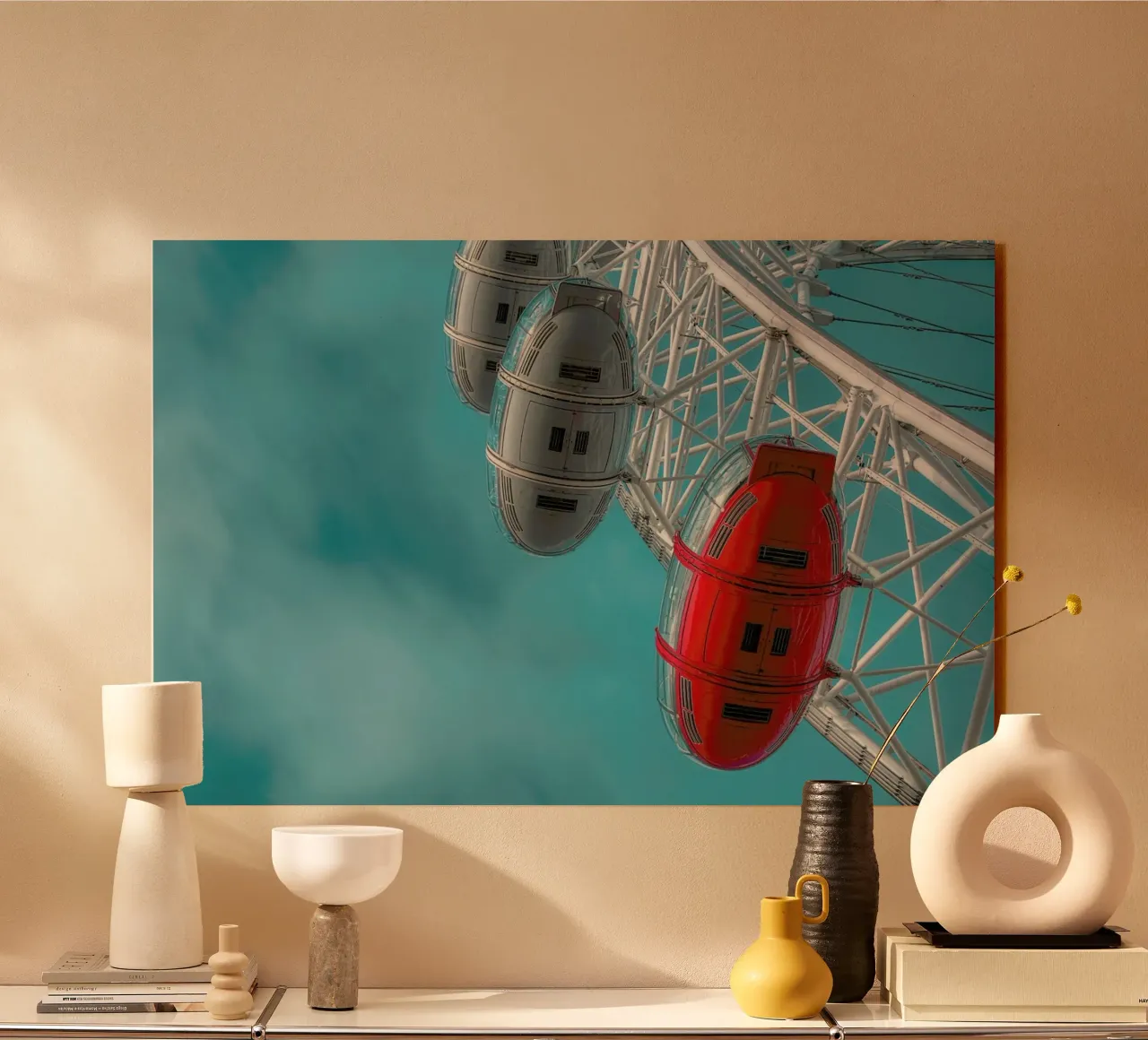 London Eye plexiglass da Michael Belhadi