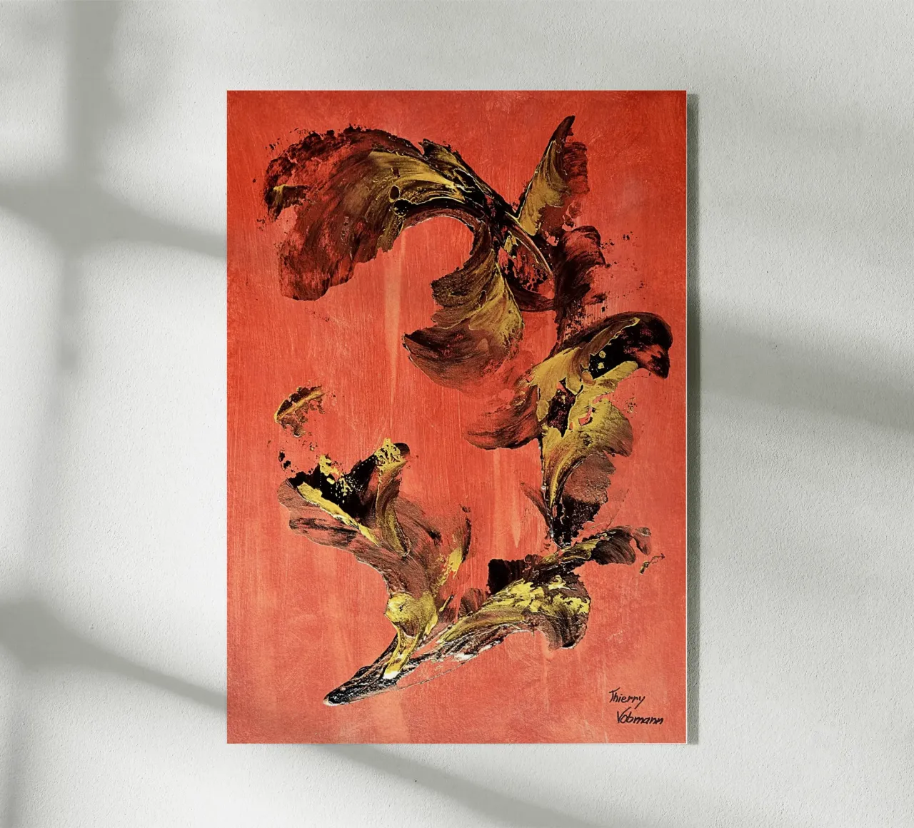 IDEAL GIFT 127 plexiglass da Thierry Vobmann Abstract painting