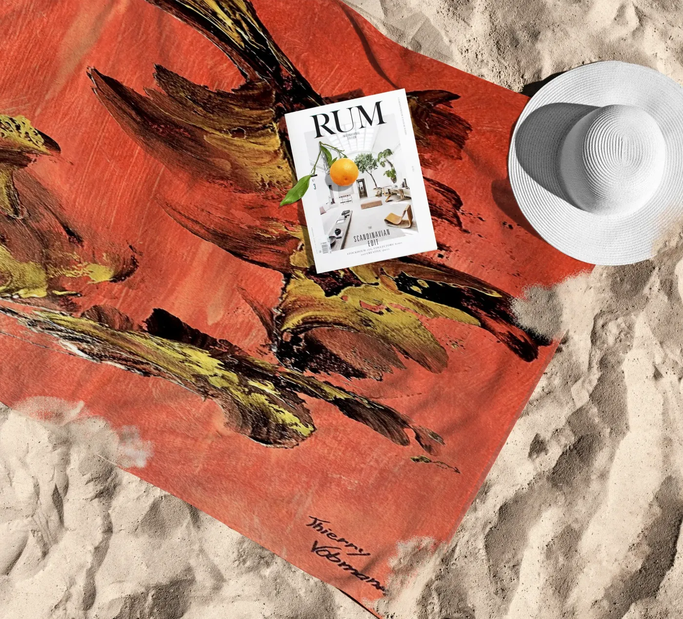 IDEAL GIFT 127 telo mare da Thierry Vobmann Abstract painting