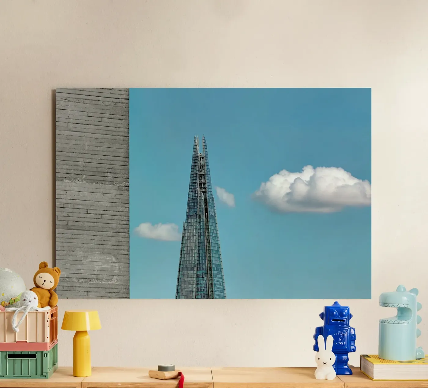 Shard alluminio dibond da Michael Belhadi