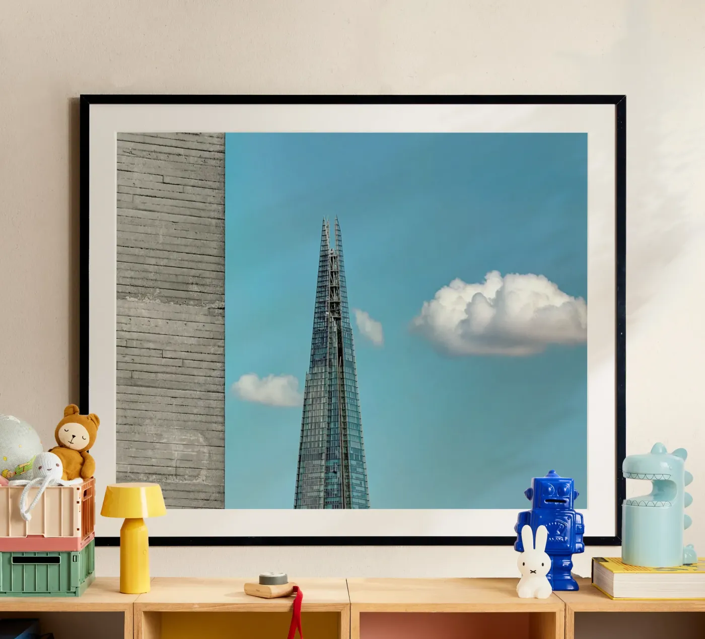 Shard Poster von Michael Belhadi