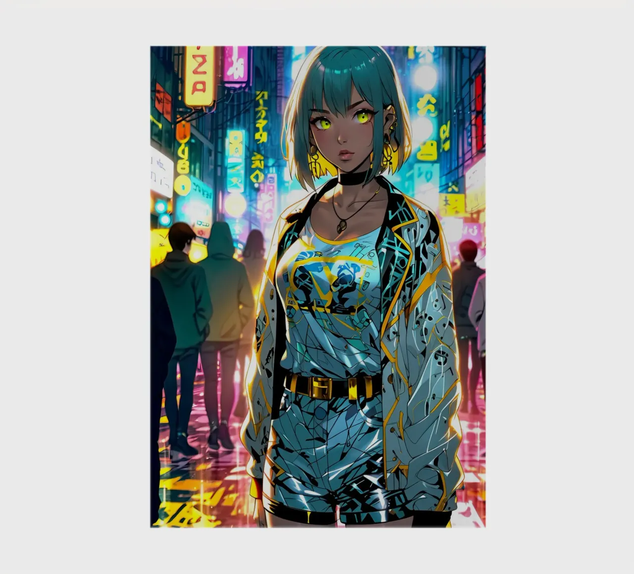 anime girl notebook by 🎁 ARTVI-SHOP
