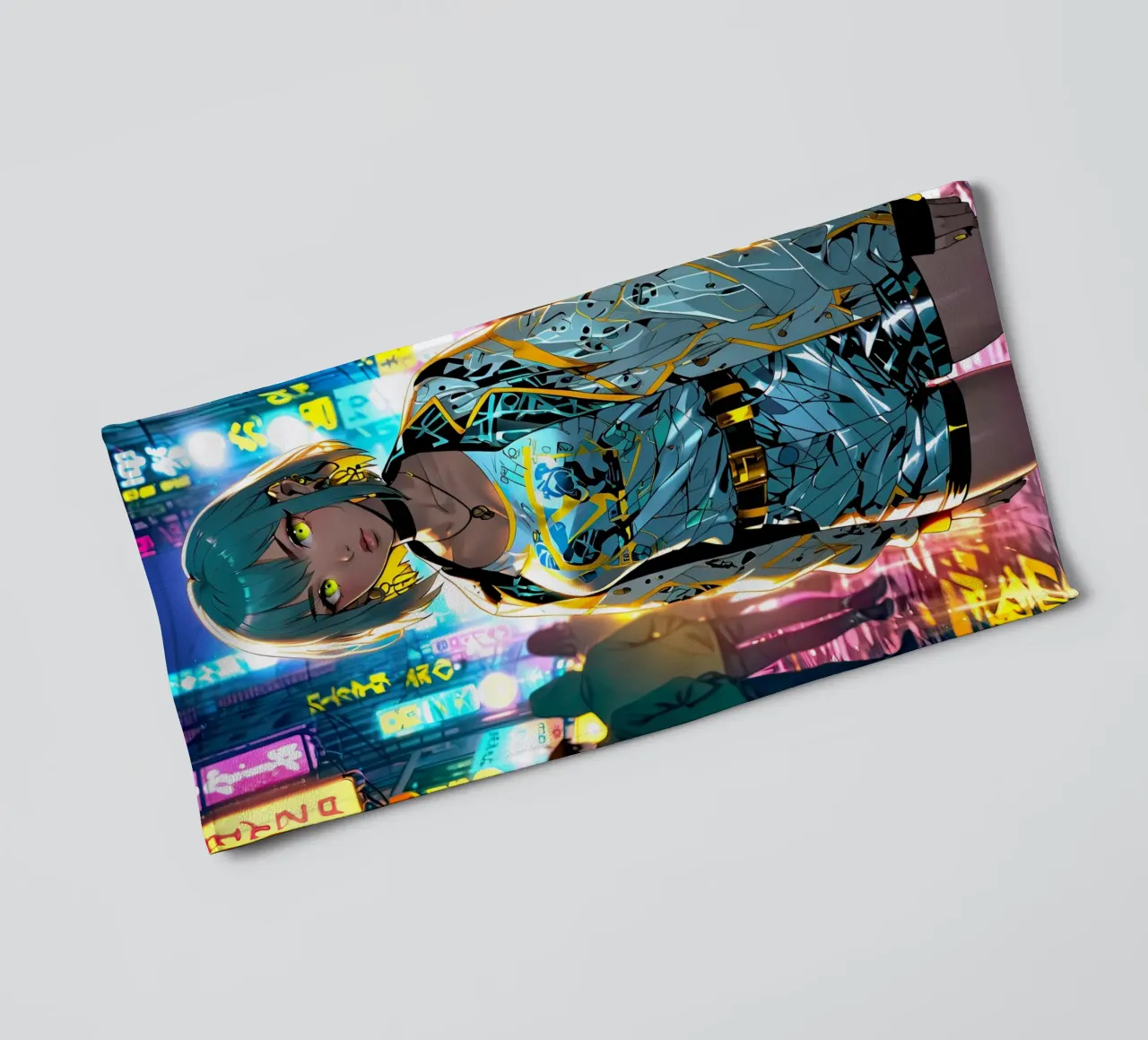 anime girl towel by 🎁 ARTVI-SHOP
