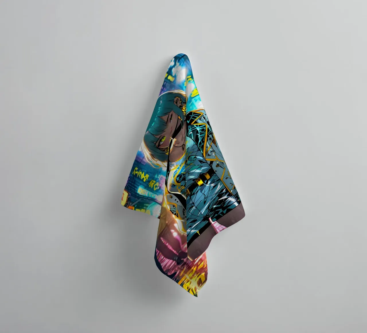 anime girl towel by 🎁 ARTVI-SHOP