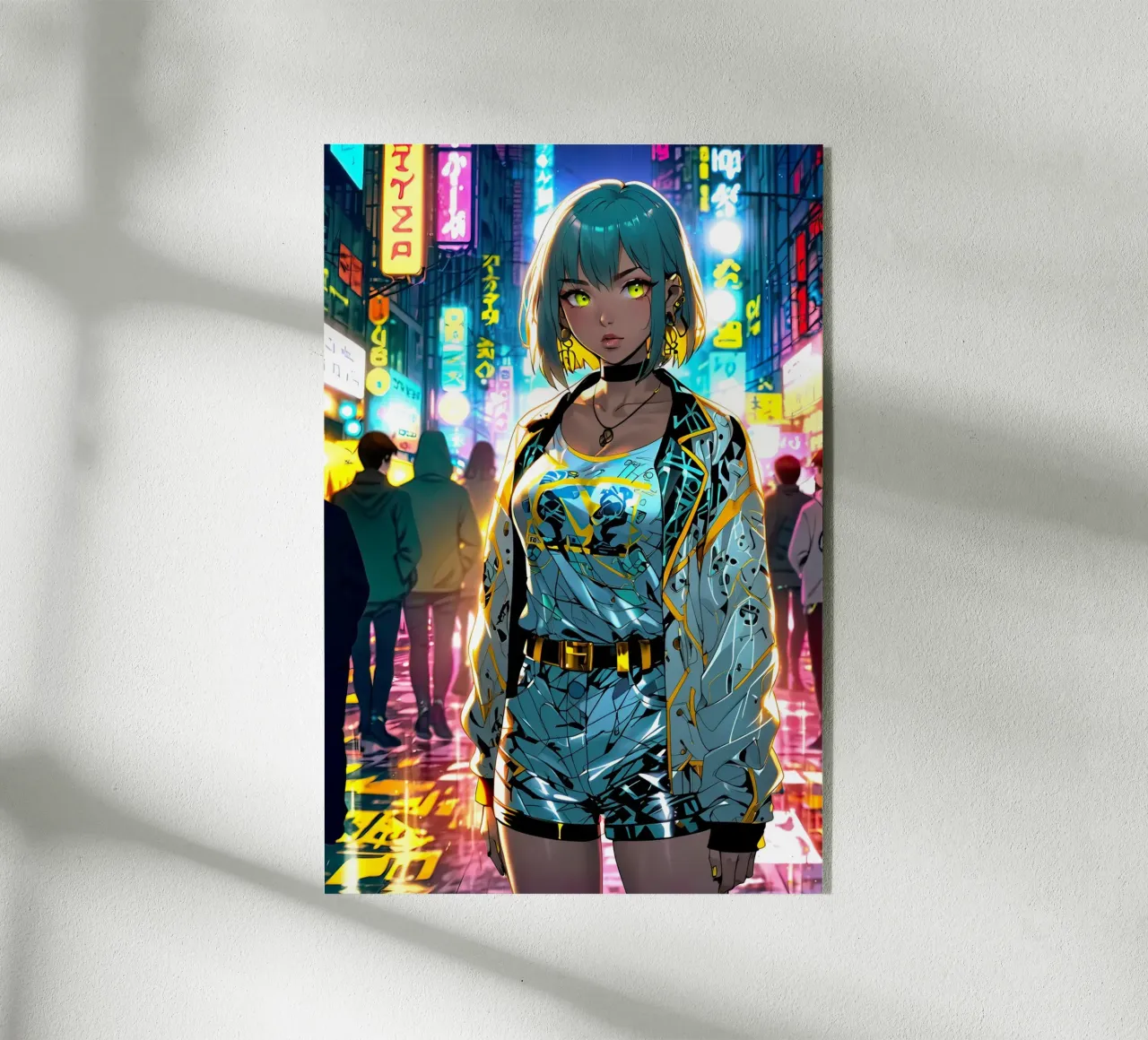 anime girl plexiglass da 🎁 NOBELART