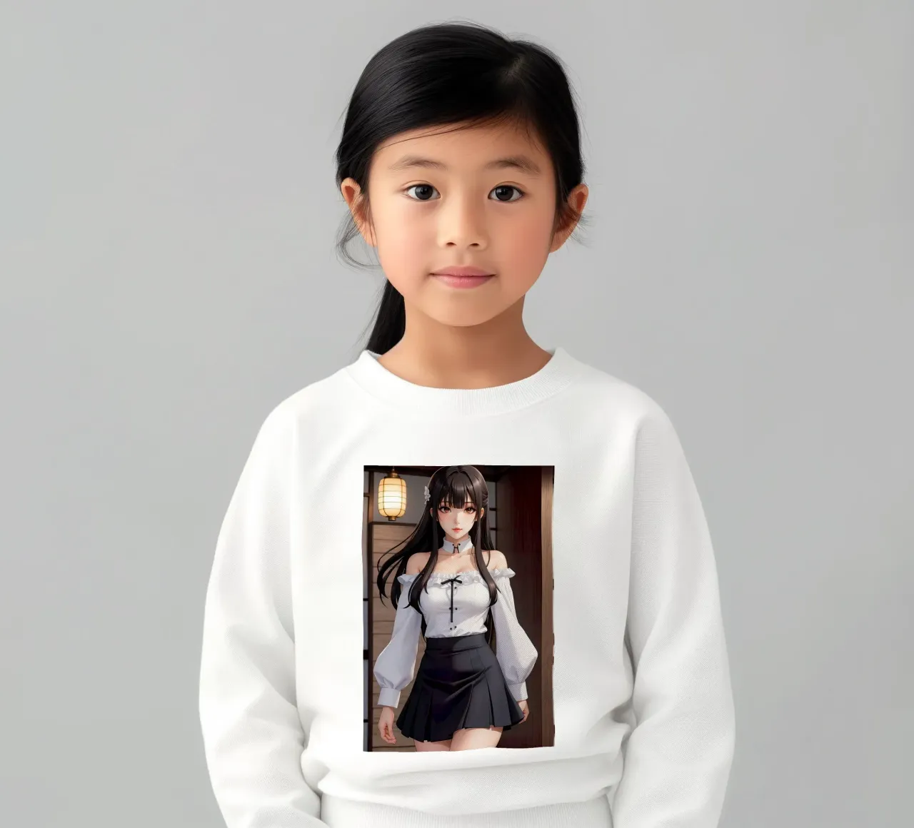 ragazza anime felpa bambino da 🎁 ARTVI-SHOP