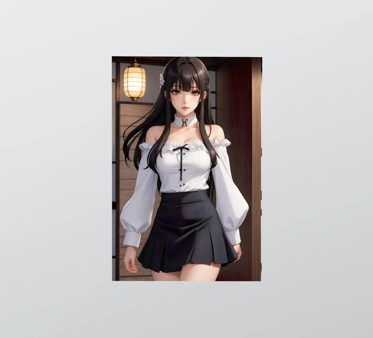 anime girl sticker by 🎁 ARTVI-SHOP