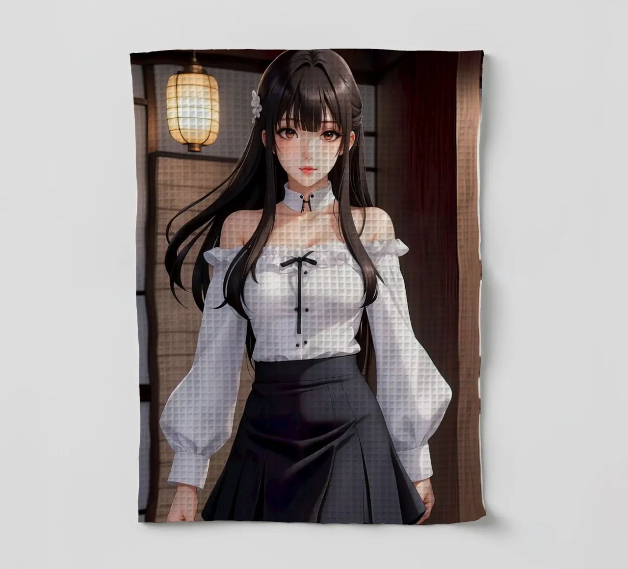 ragazza anime canovaccio da cucina da 🎁 ARTVI-SHOP