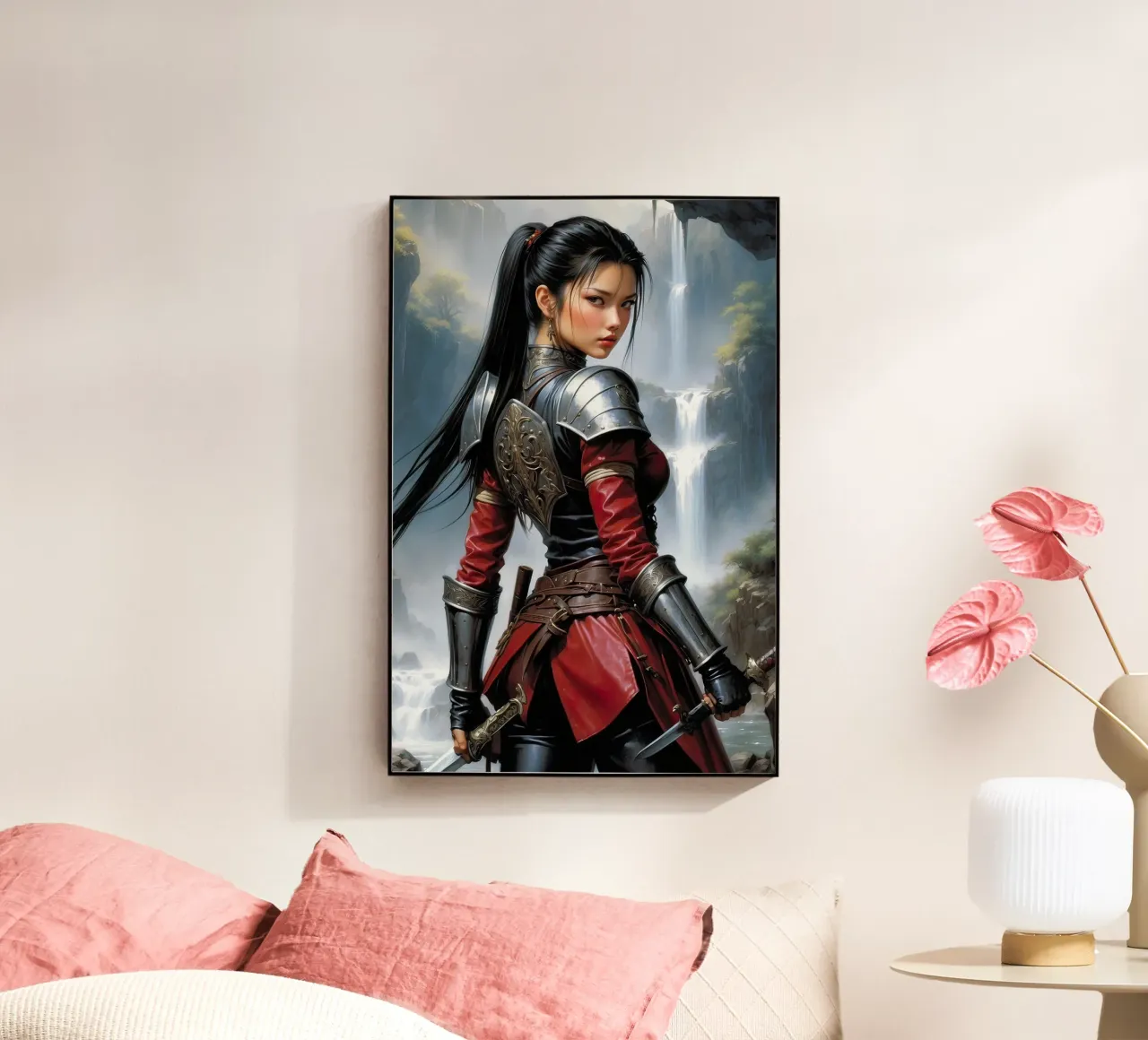 ragazza anime plexiglass da 🎁 NOBELART