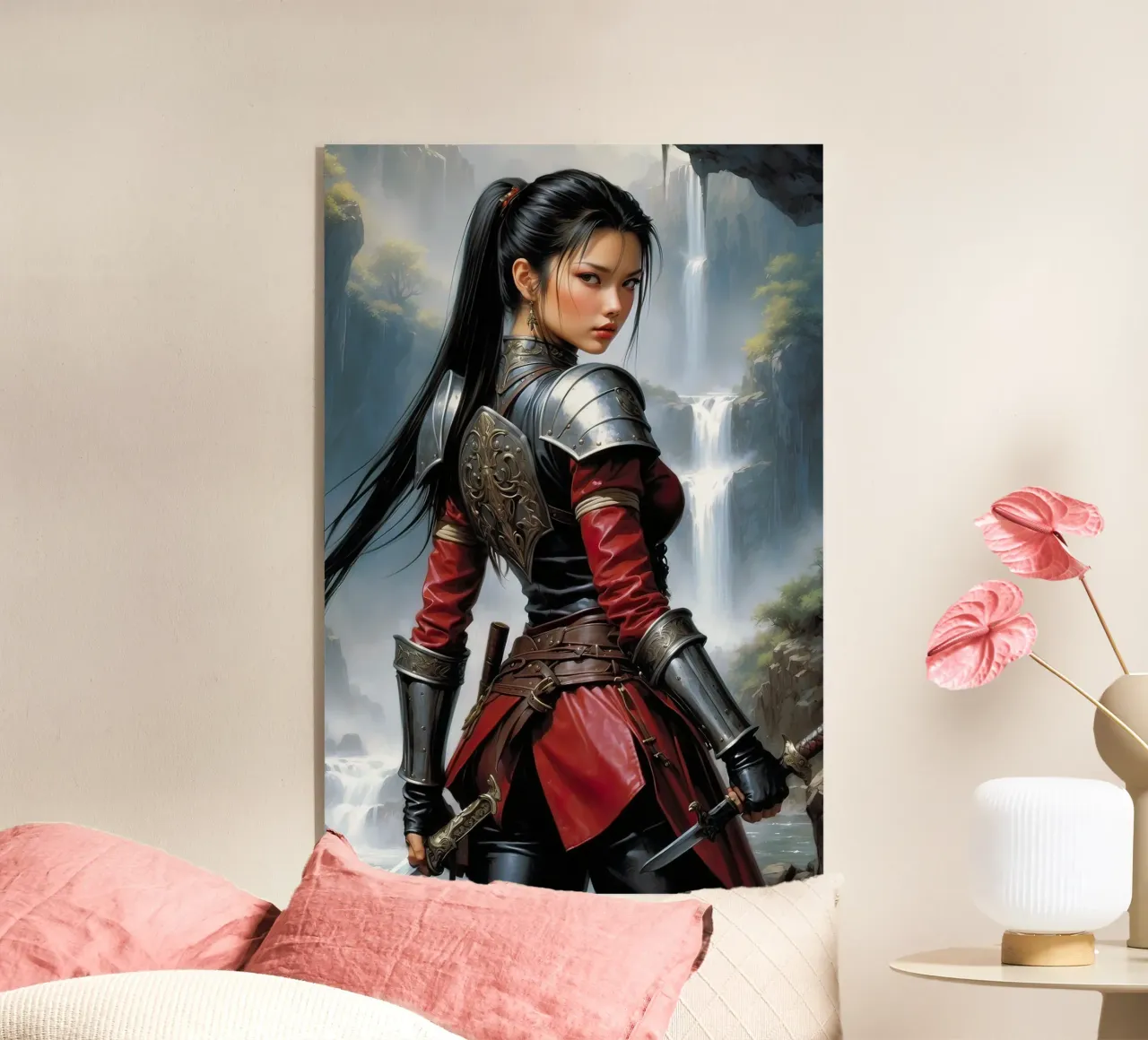 ragazza anime plexiglass da 🎁 NOBELART