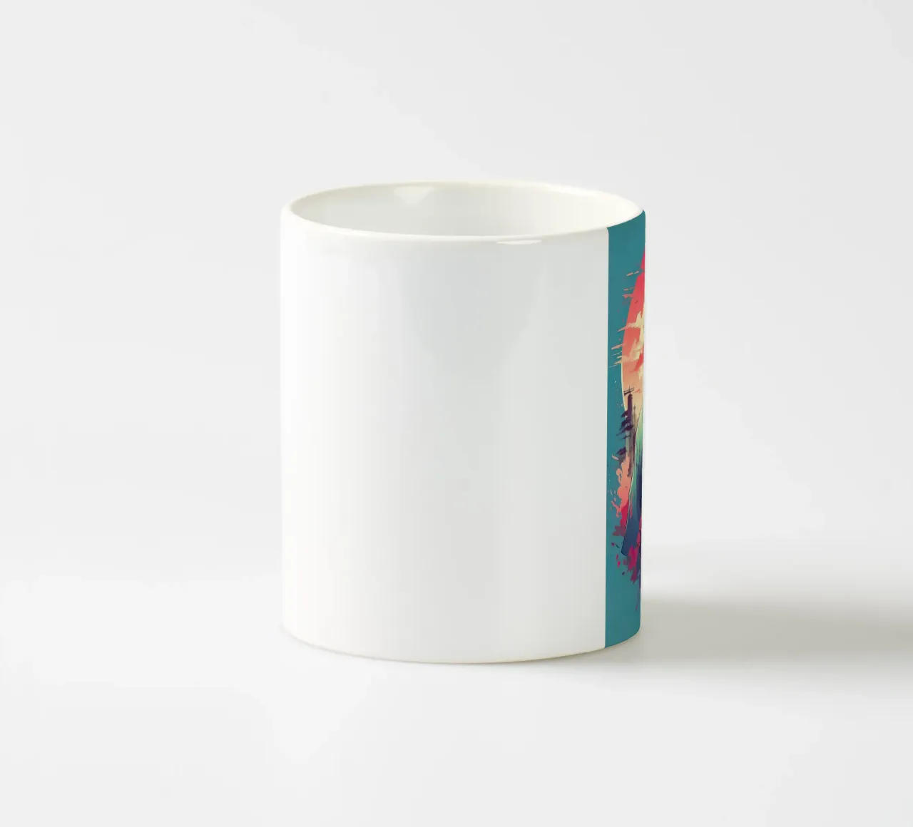 anime giovane combattente tazza in ceramica da 🎁 ARTVI-SHOP