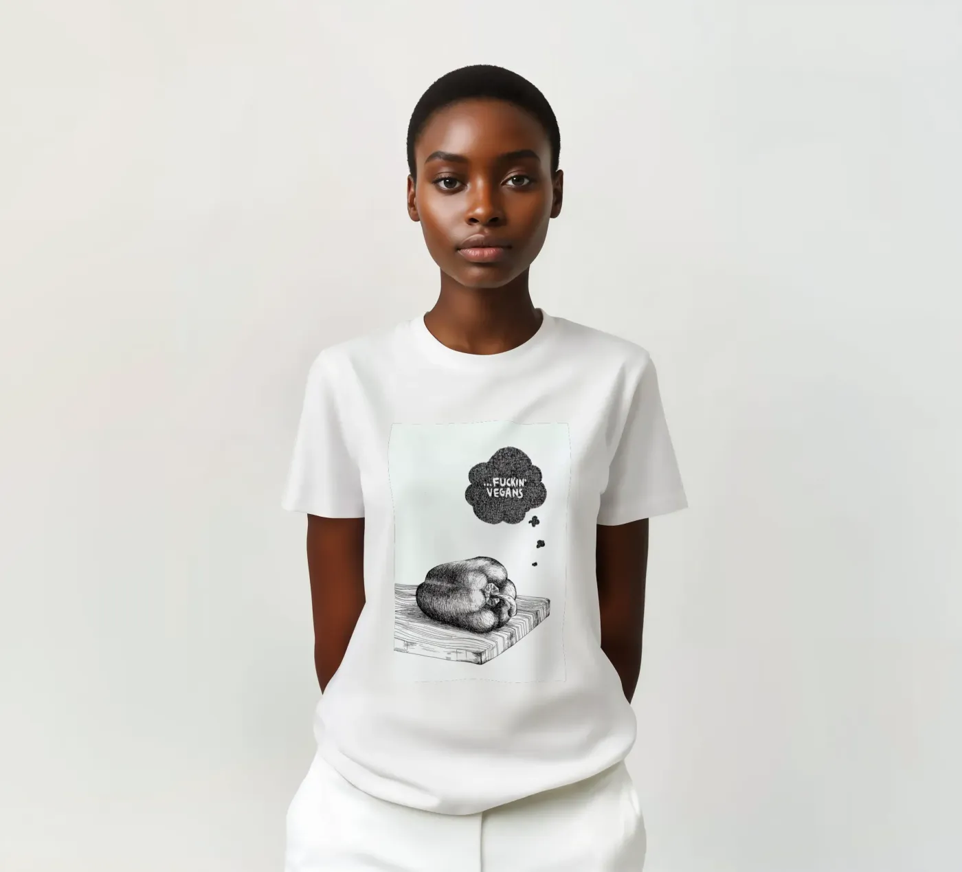 Poor Pepper t-shirt da Anna Fietta