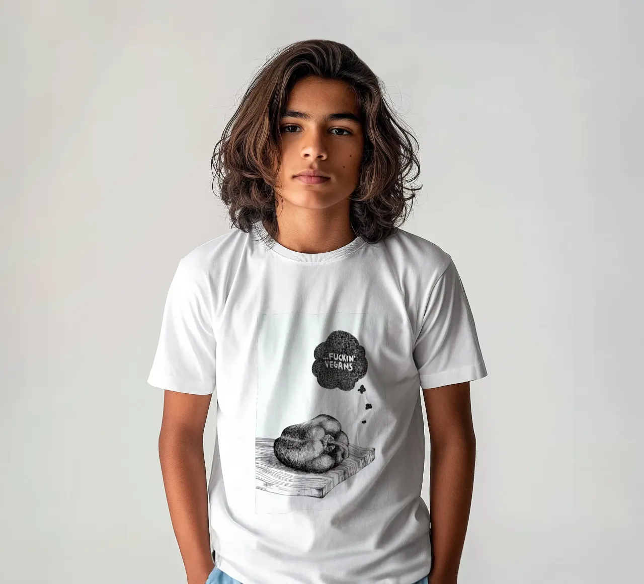 Poor Pepper kinder t-shirt van Anna Fietta