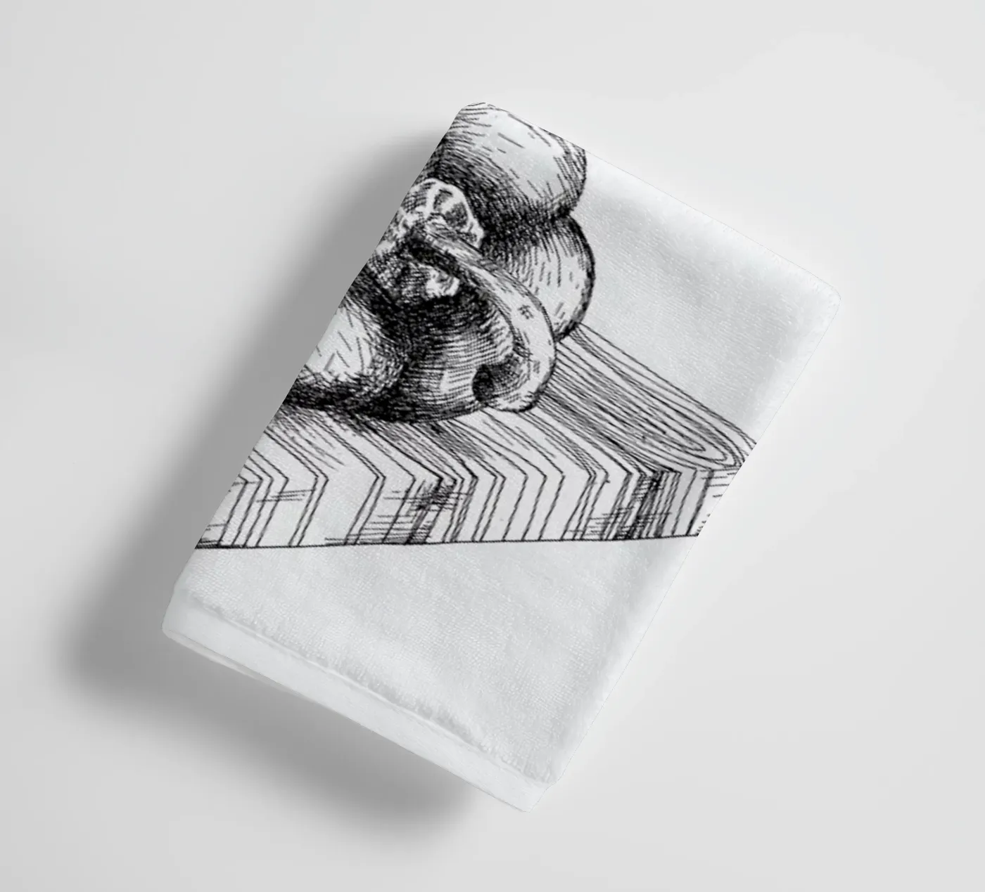 Poor Pepper badhanddoek van Anna Fietta