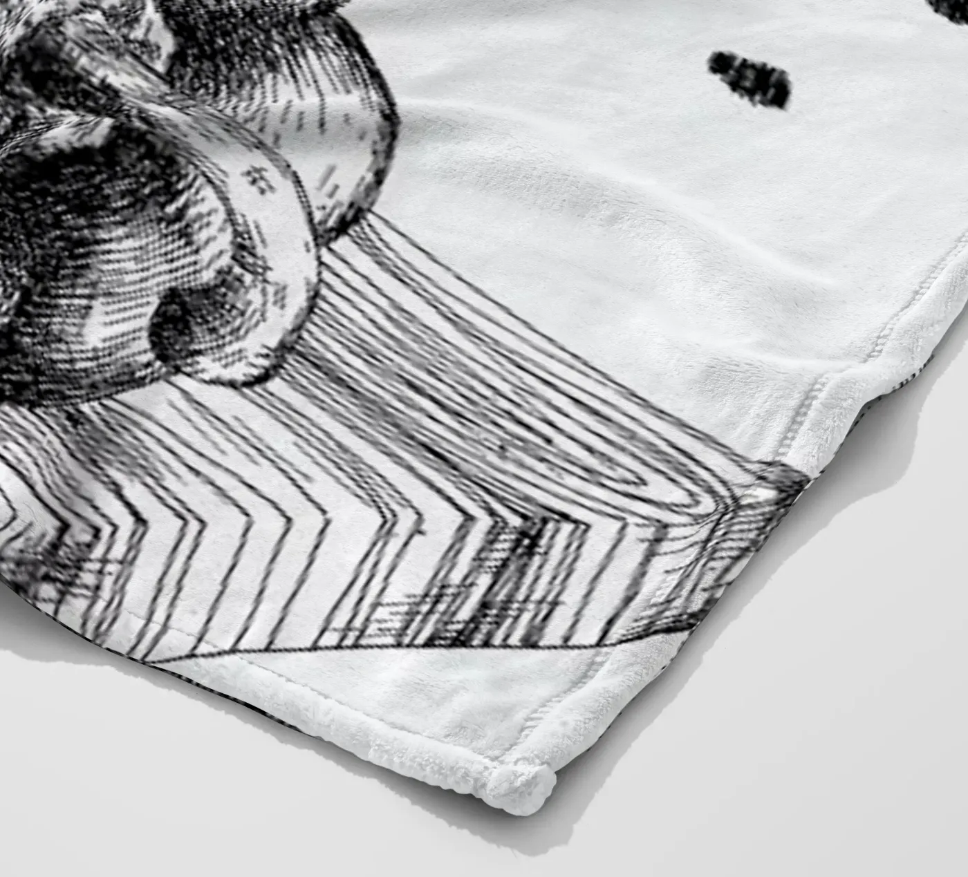 Poor Pepper fleecedeken van Anna Fietta