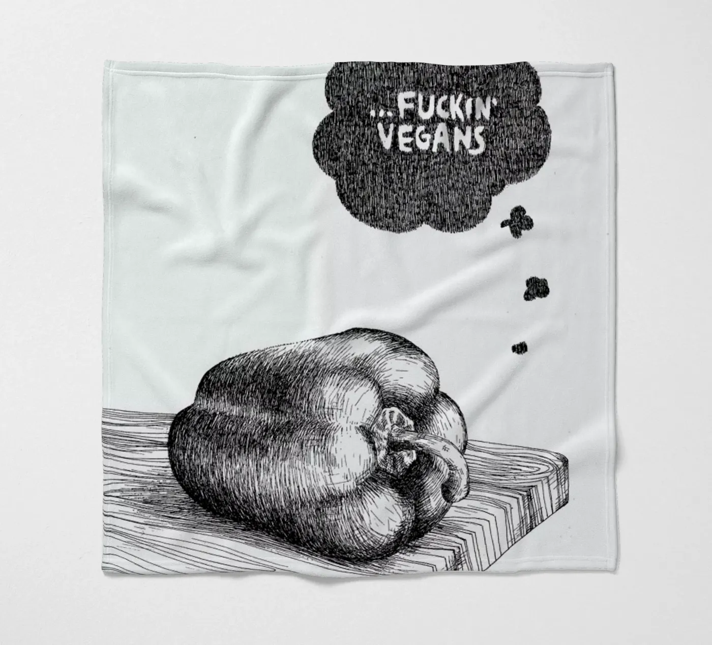 Poor Pepper fleecedeken van Anna Fietta