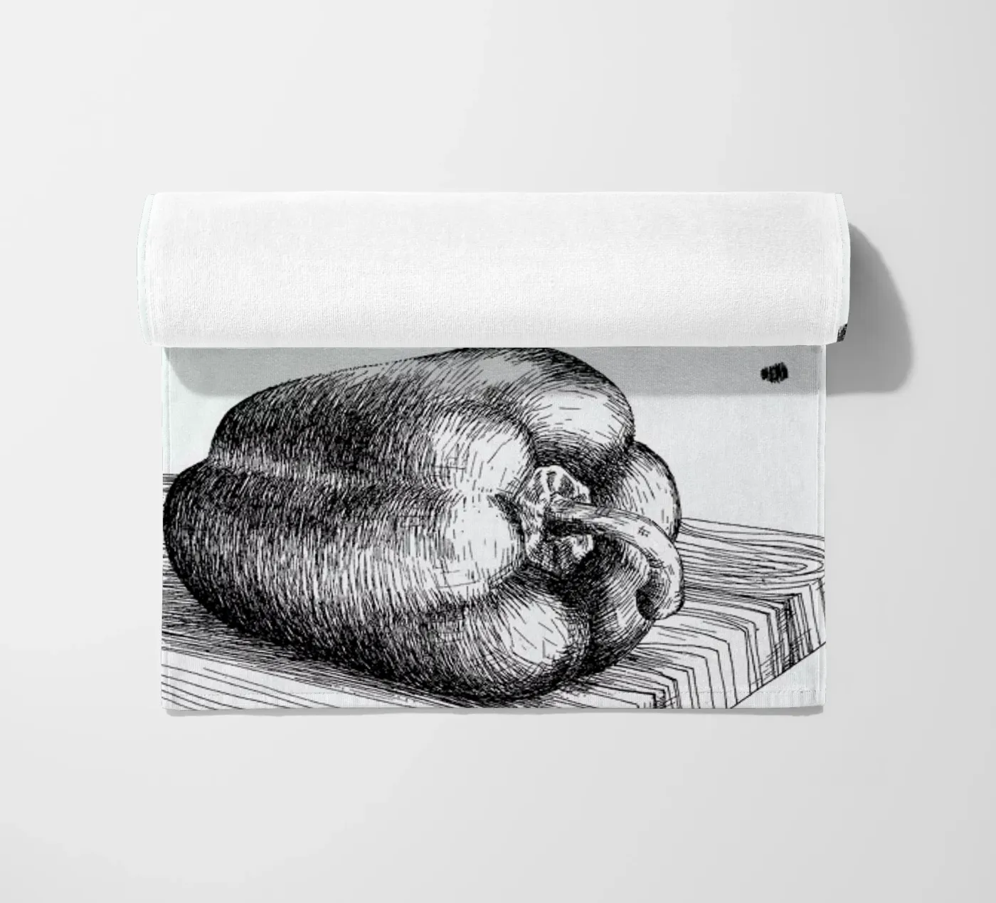 Poor Pepper beach towel by Anna Fietta