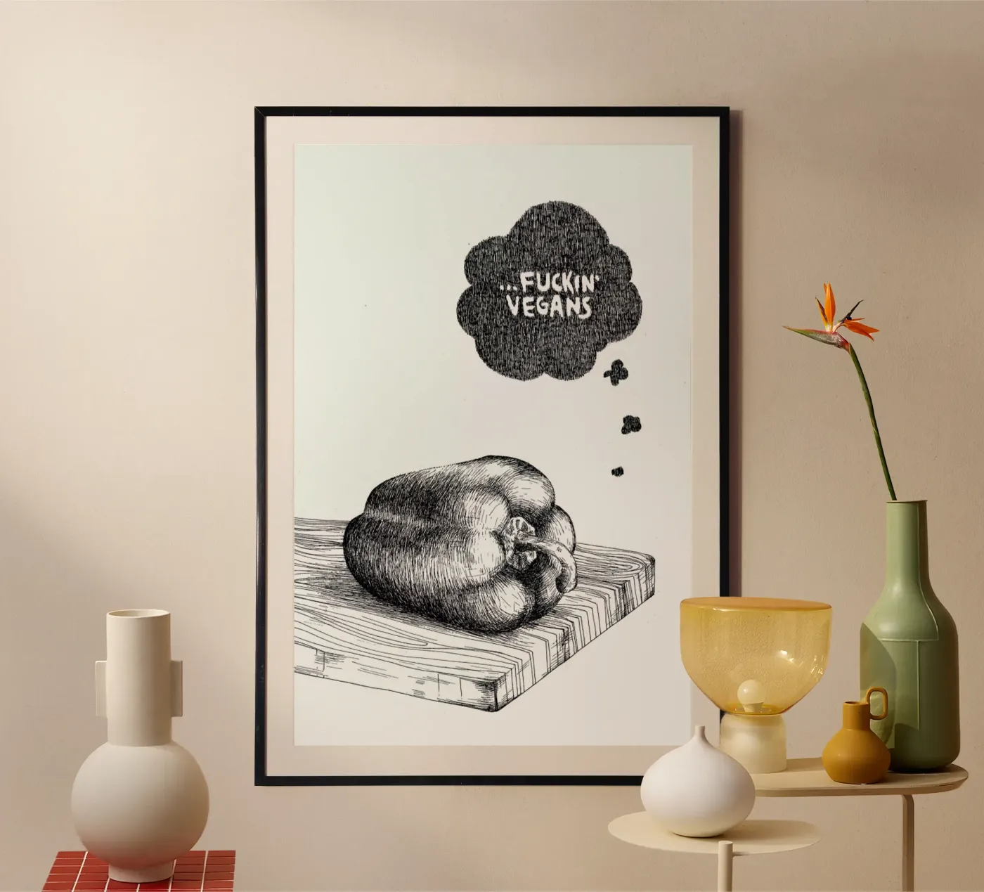 Poor Pepper poster da Anna Fietta