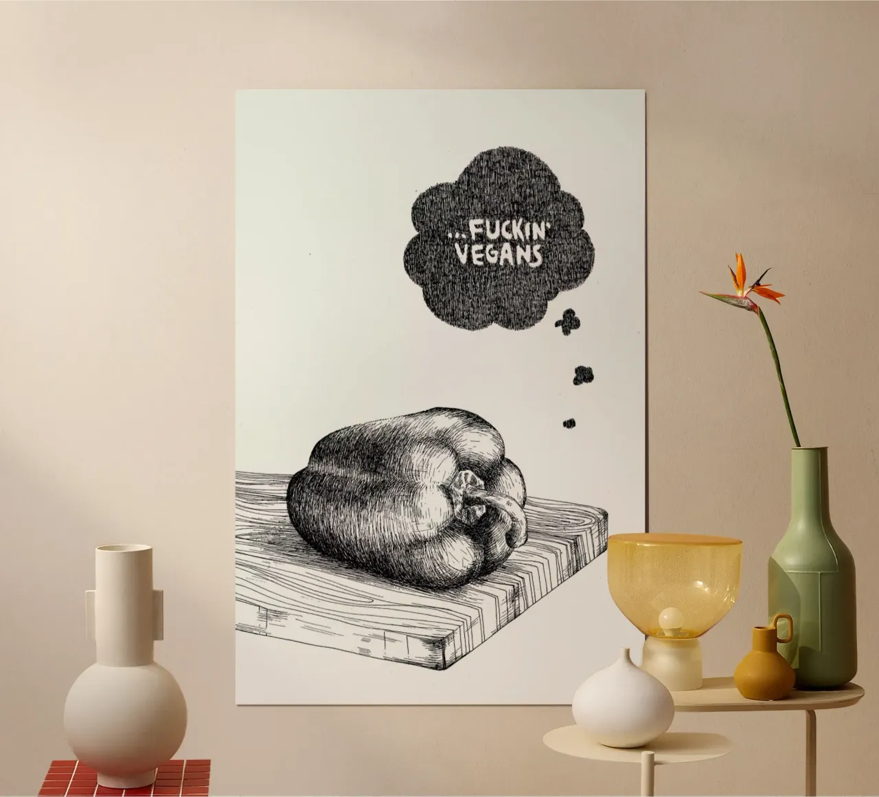 Poor Pepper poster da Anna Fietta