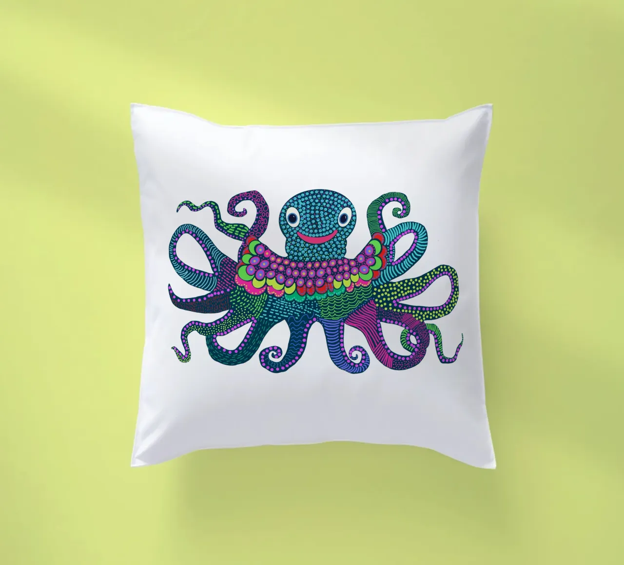 Miris Tintenfisch cuscino da Miris bunte Modewelt