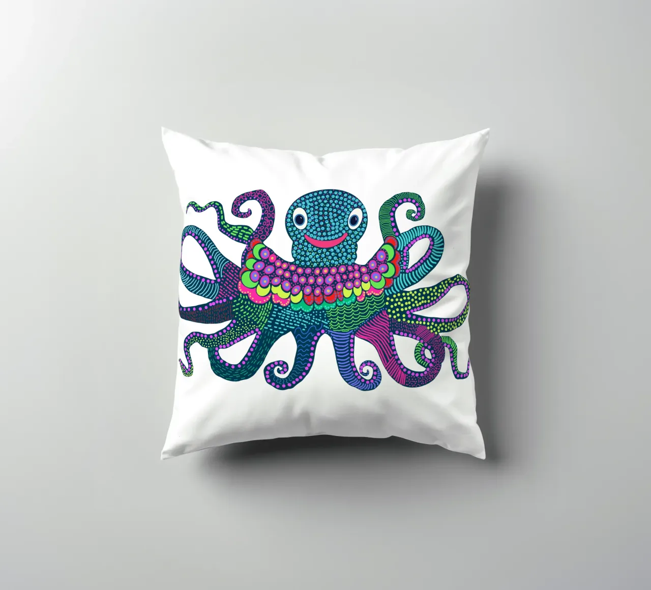 Miris Tintenfisch cuscino da Miris bunte Modewelt