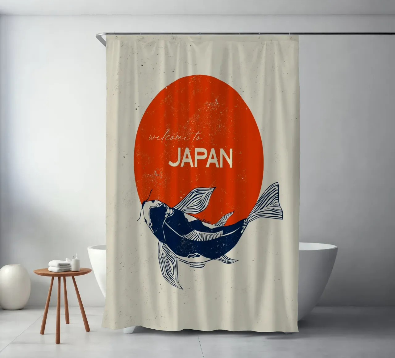 Benvenuti in Giappone 2 tenda da doccia da Indigo Rain