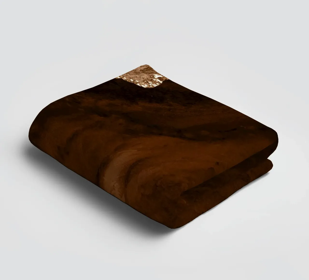 Agata marrone e oro Texture 01 asciugamano da bagno da Gemstone Textures