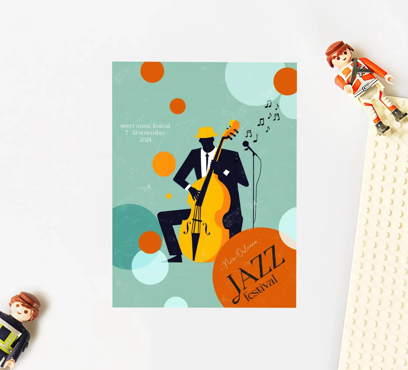 Jazz Vibes sticker van Indigo Rain