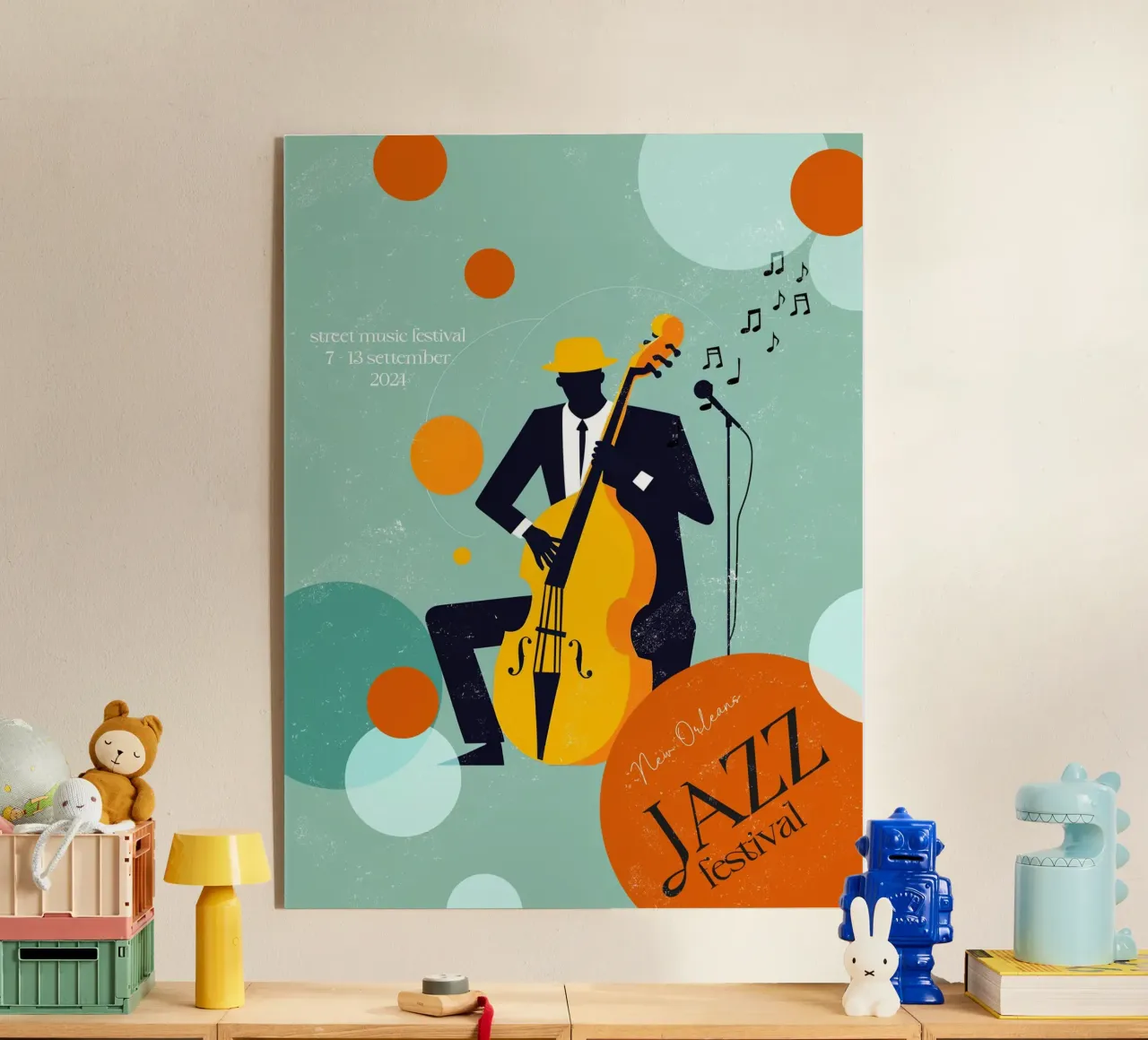 Jazz Vibes plexiglass da Indigo Rain