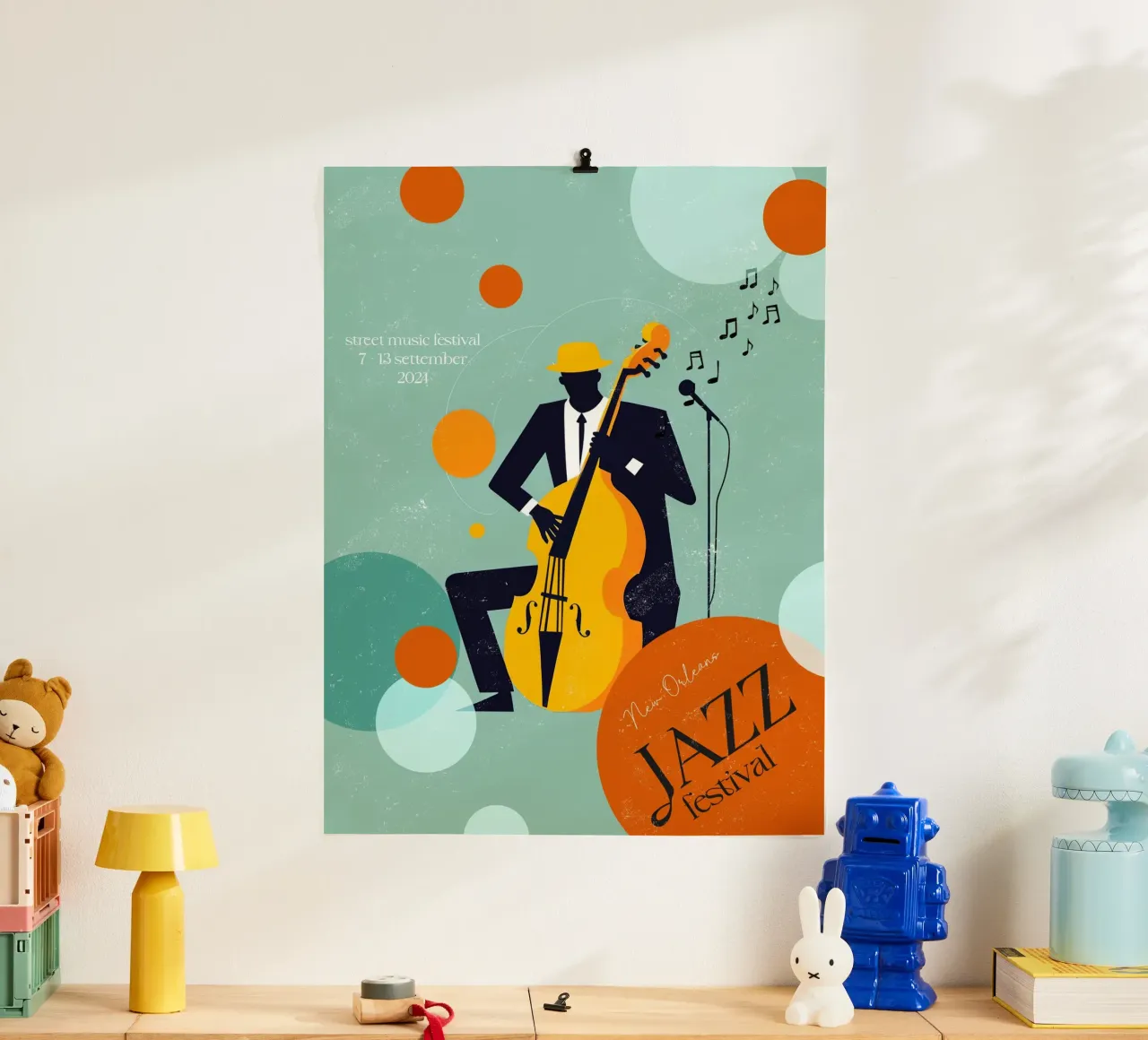 Jazz poster van Indigo Rain