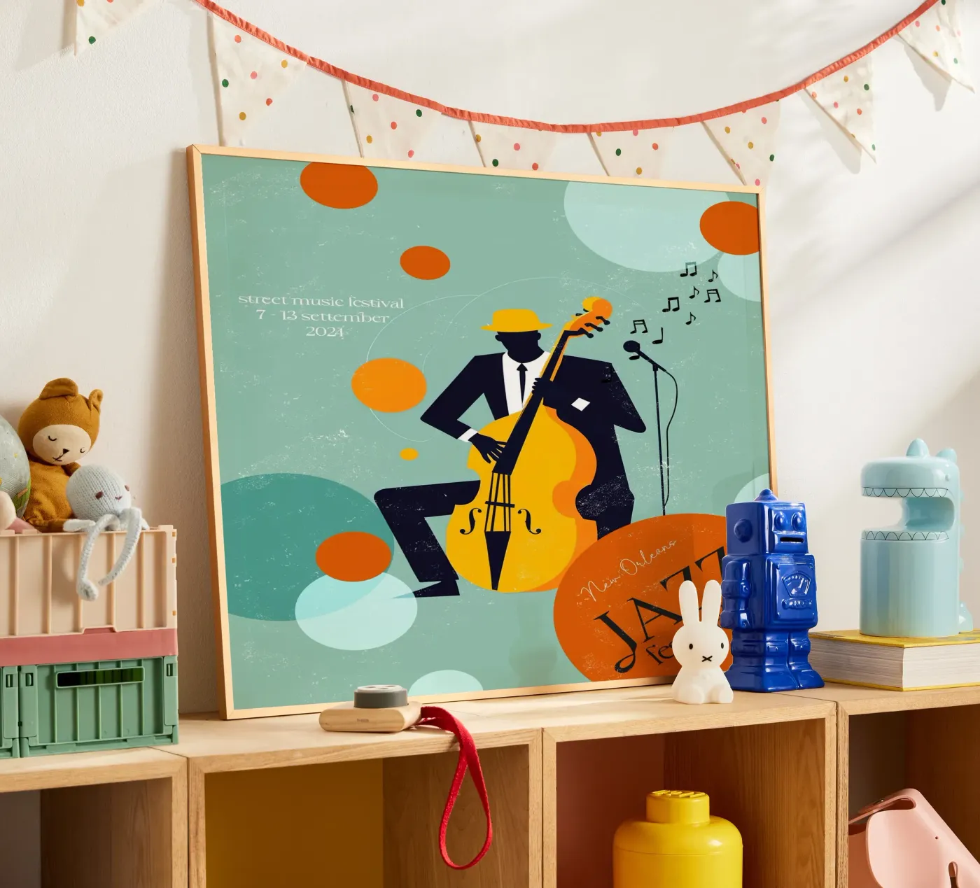 Jazz Vibes poster de Indigo Rain