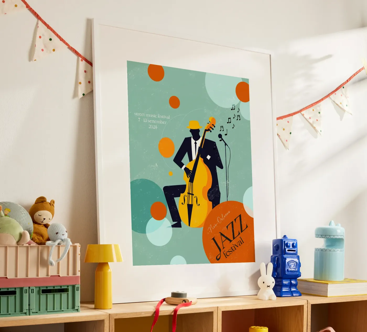 Jazz Vibes poster de Indigo Rain