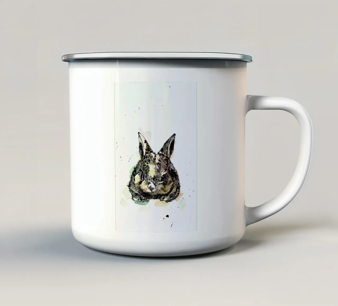 Hermine tazza in smalto da WALLstories