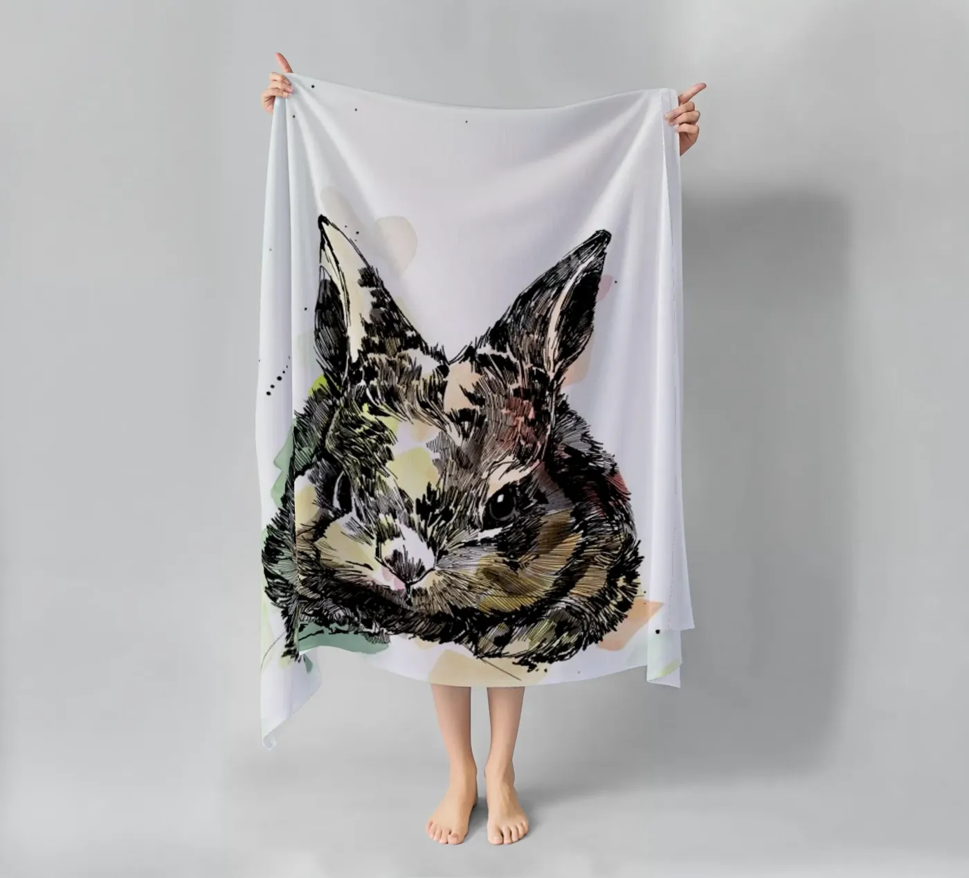 Hermine strandhanddoek van WALLstories