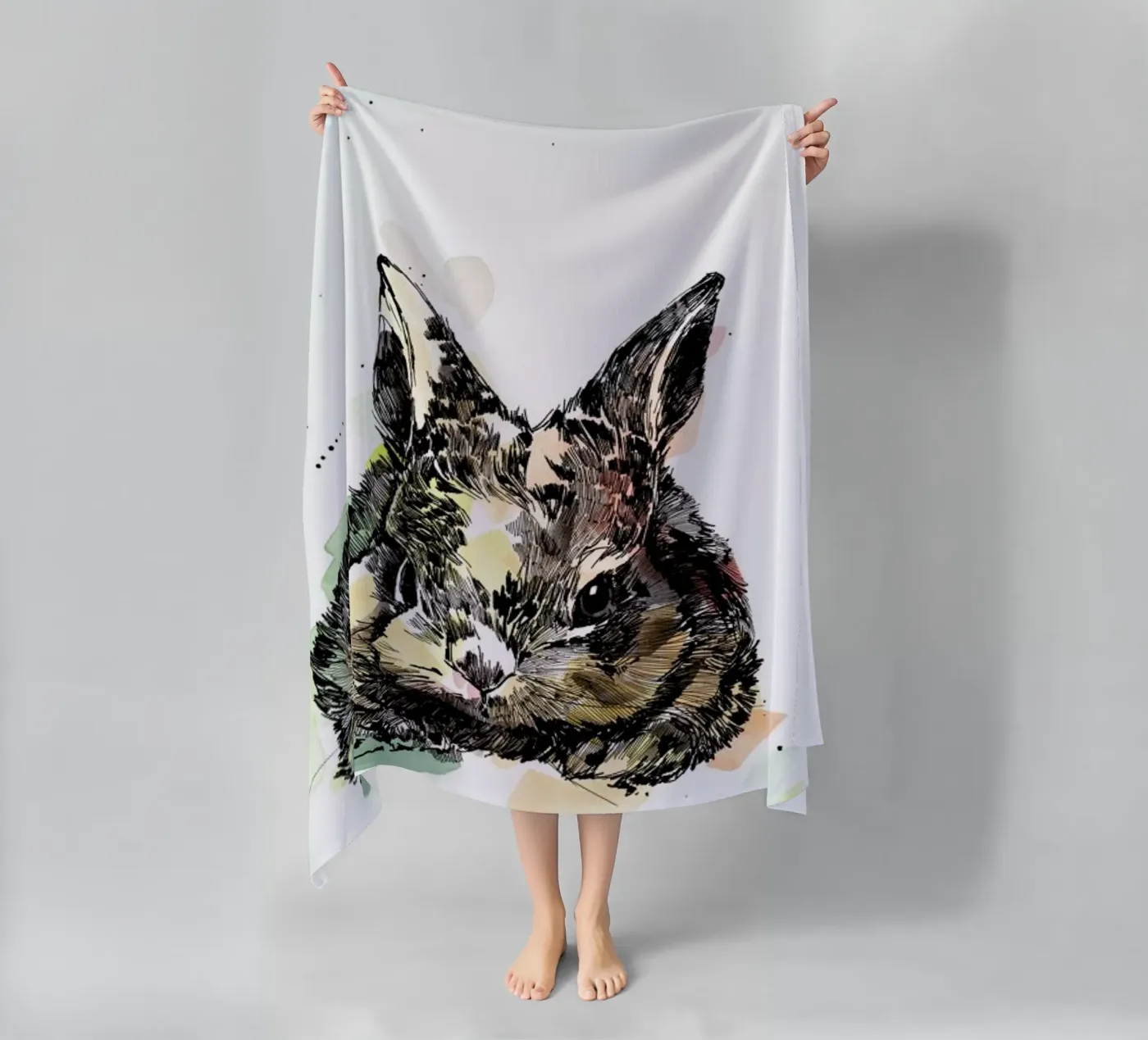 Hermine beach towel by WALLstories
