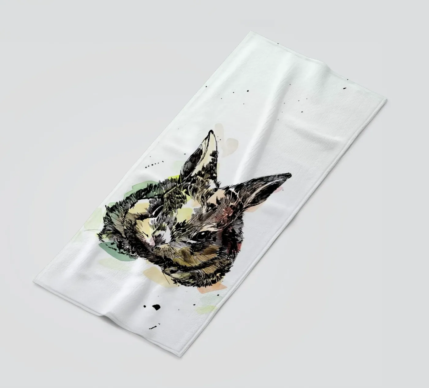 Hermine beach towel by WALLstories