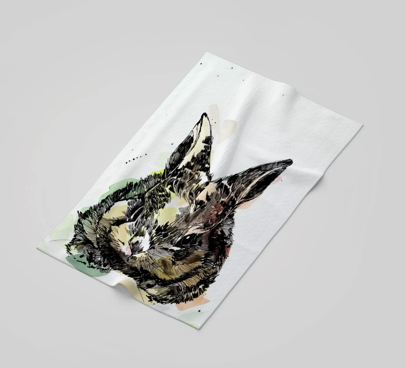 Hermine beach towel by WALLstories