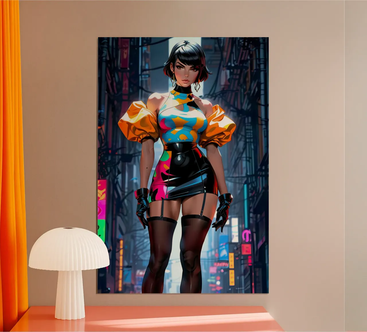Giovane giapponese entai poster con telaio in alluminio da 🎁 ARTVI-SHOP