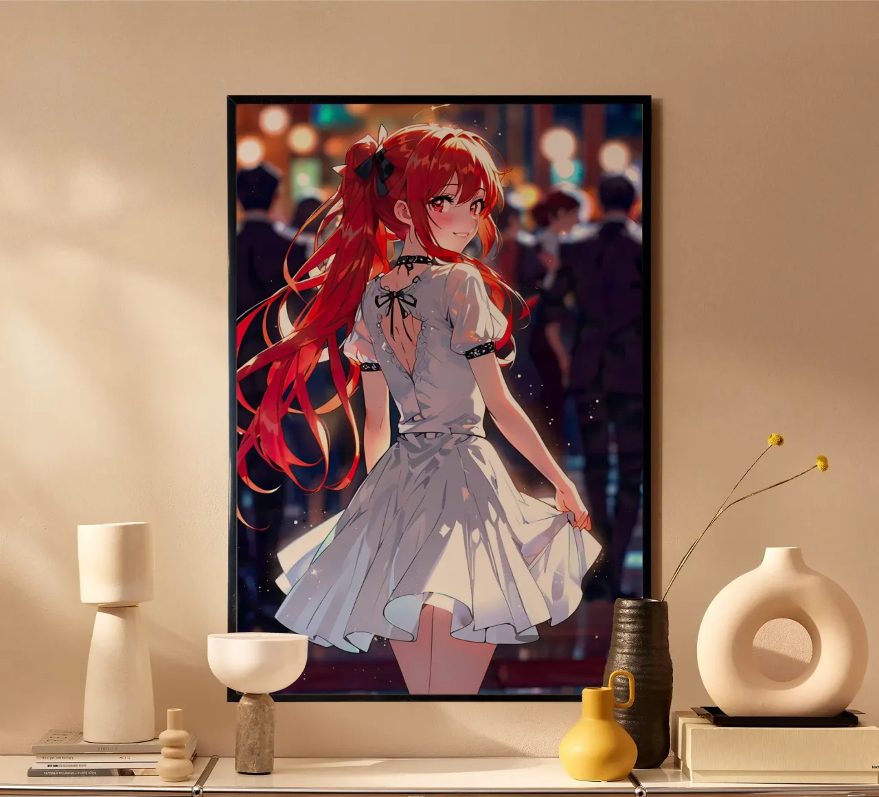 Giovane giapponese entai poster con telaio in alluminio da 🎁 ARTVI-SHOP