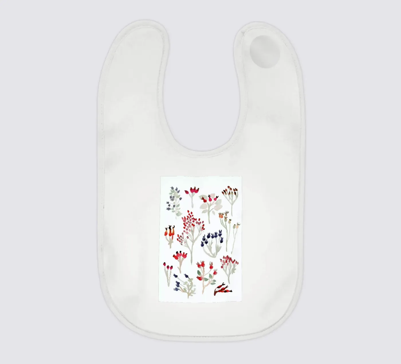 Berries baby slabbetje van Farina Kuklinski