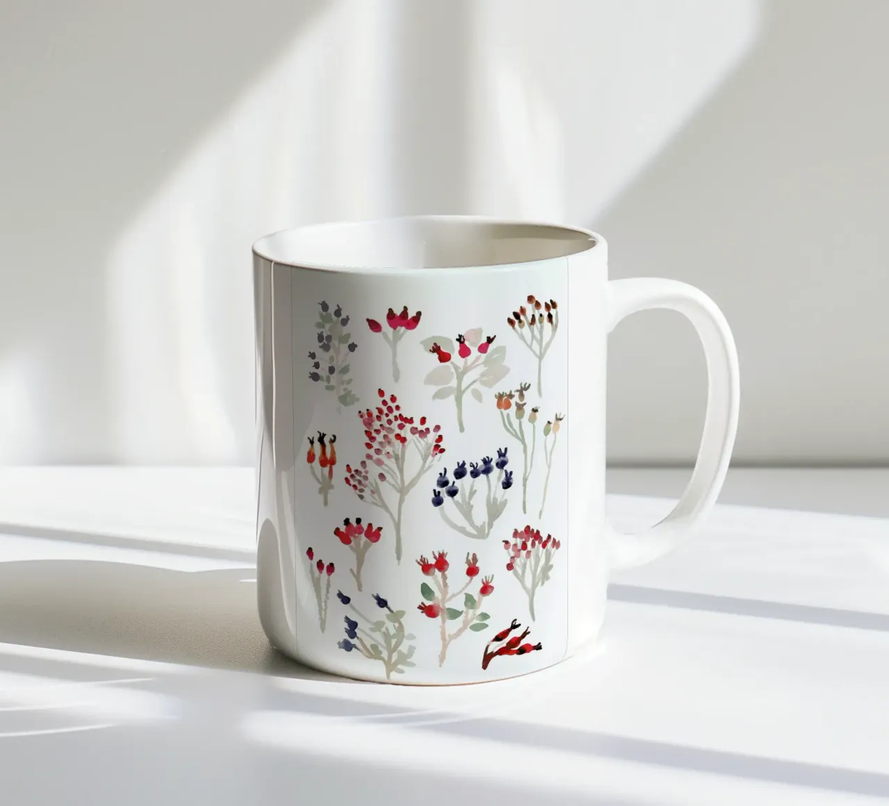 Berries tazza in ceramica da Farina Kuklinski