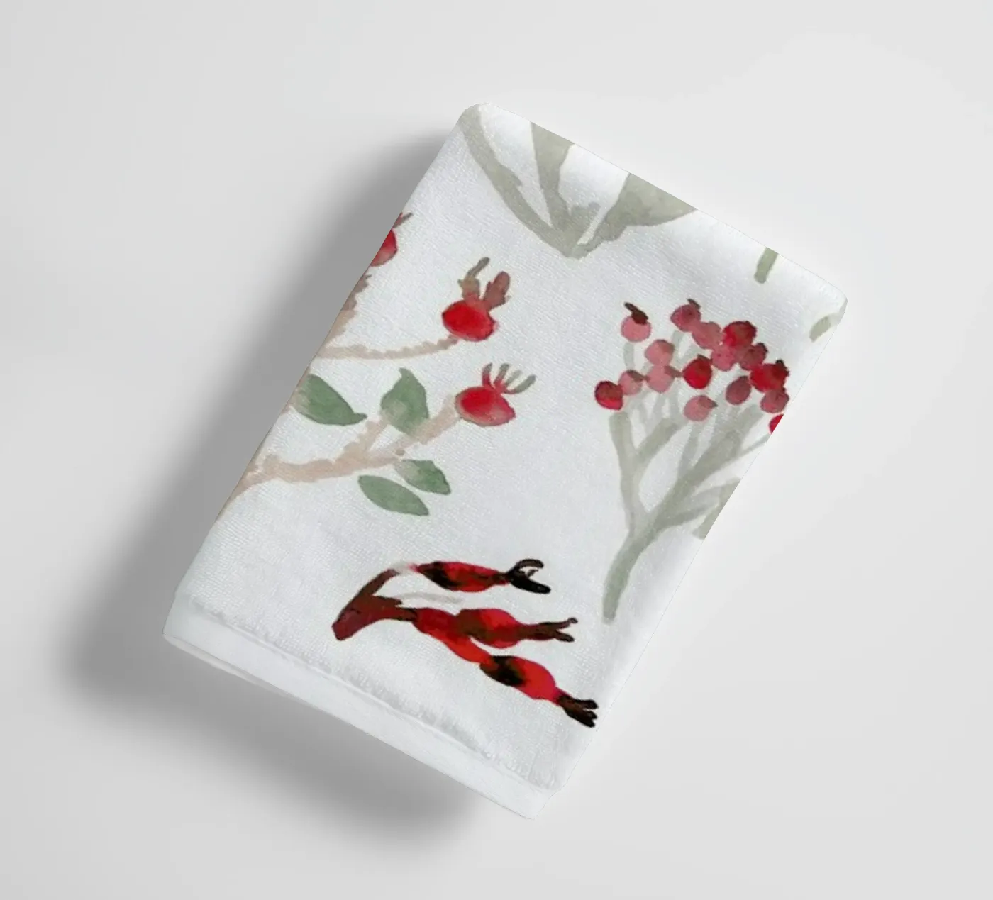 Berries badhanddoek van Farina Kuklinski